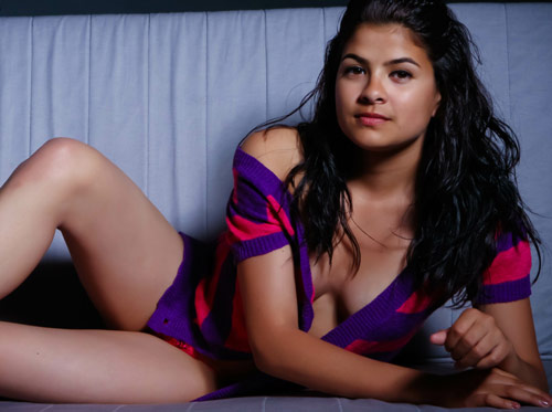 Indian Hot Girl Natasha Big Tits Squeezing Sex